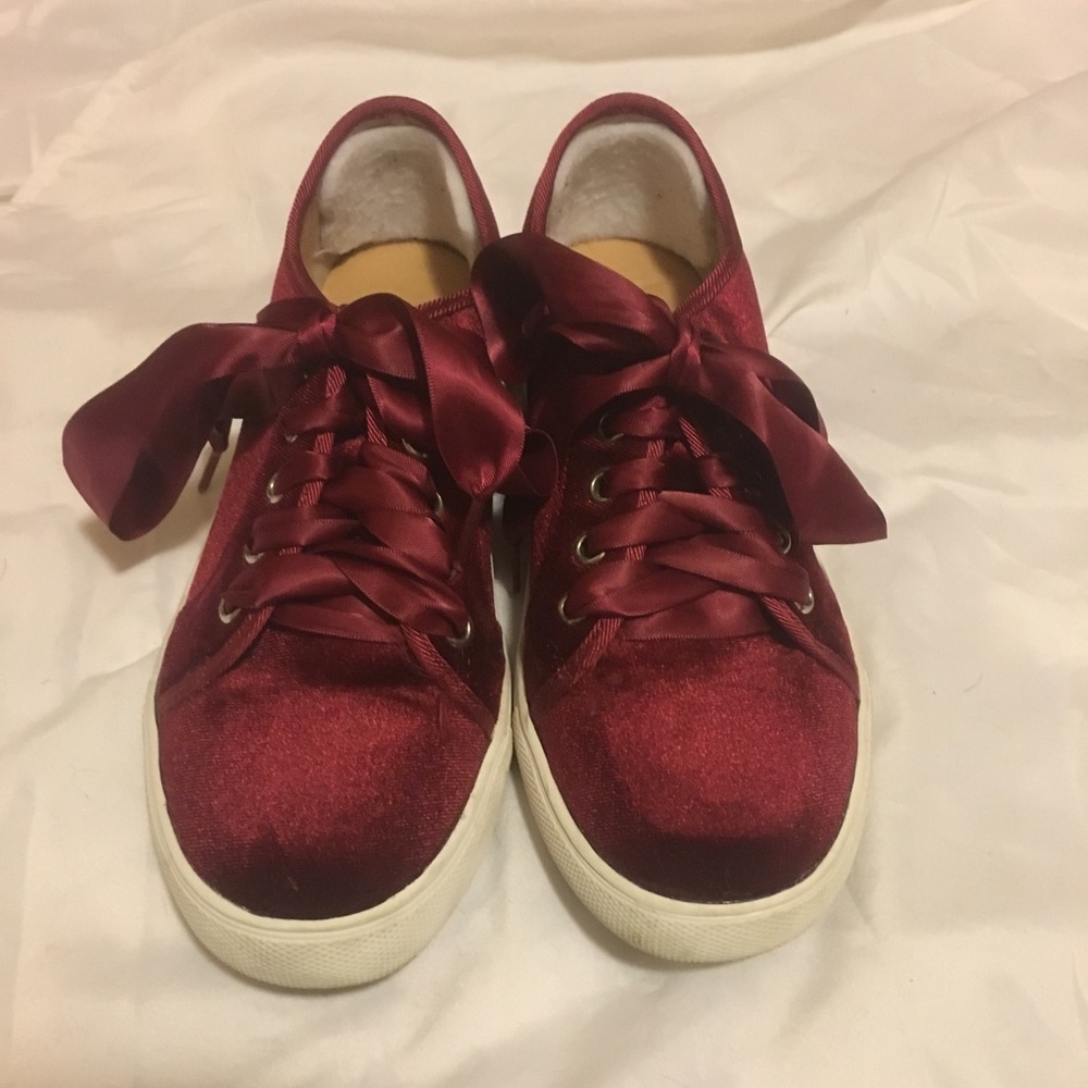Maroon Sneakers!